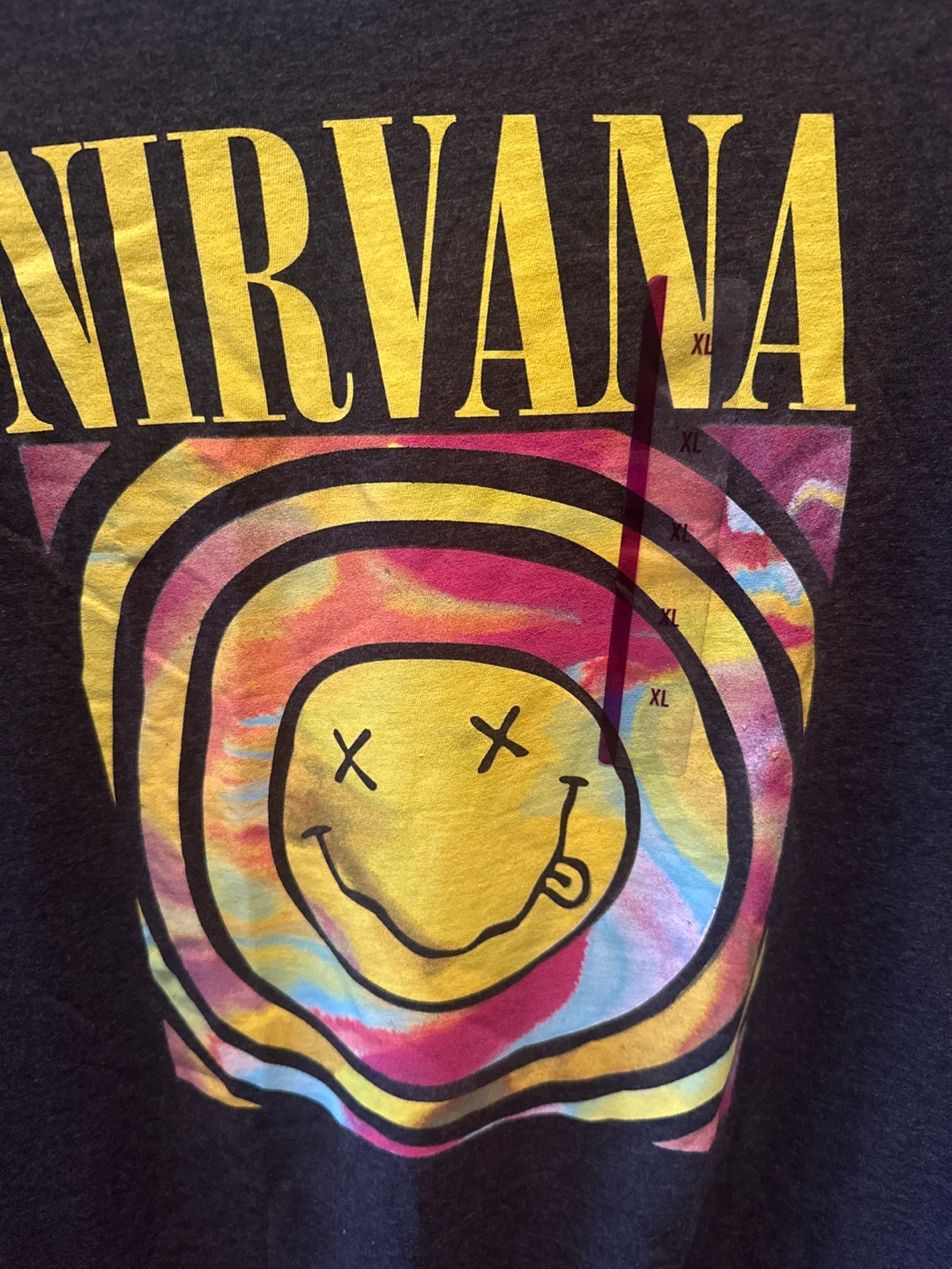 Nirvana smiley face t-shirt XL - photo 3