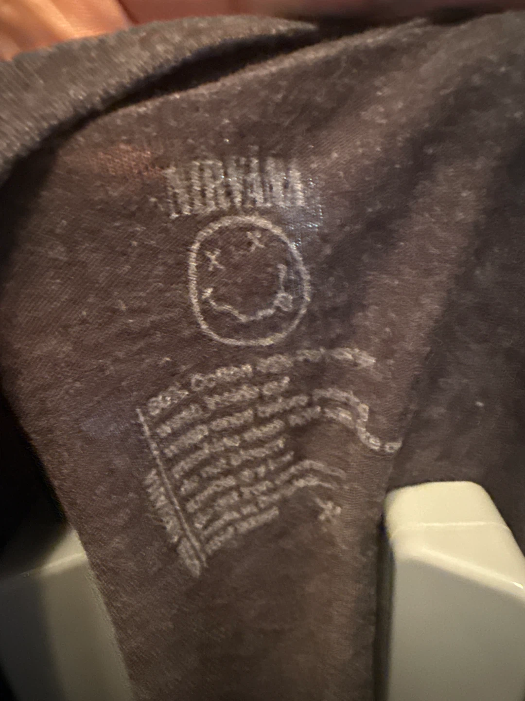 Nirvana smiley face t-shirt XL - photo 4