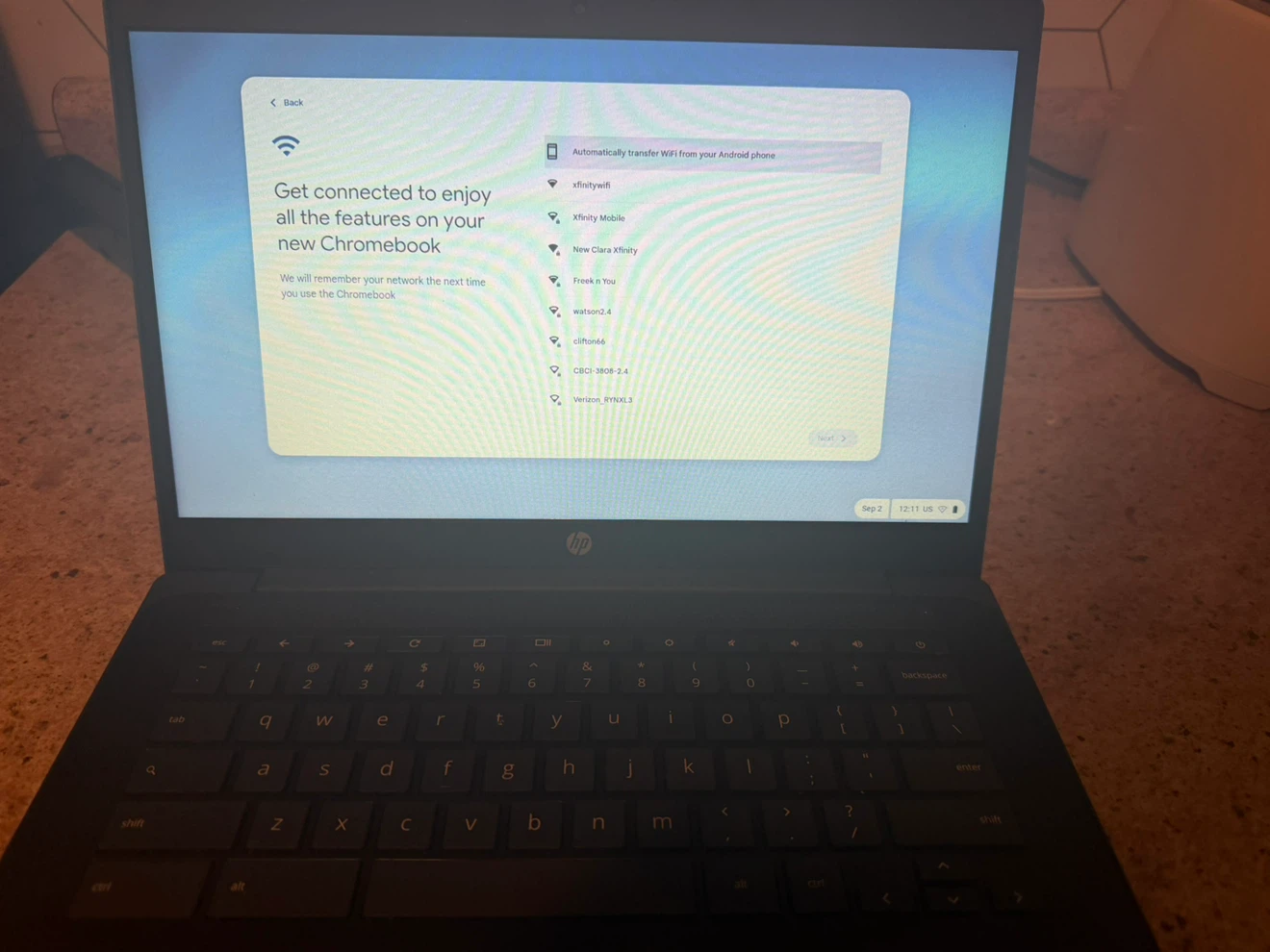 HP Chromebook Laptop
