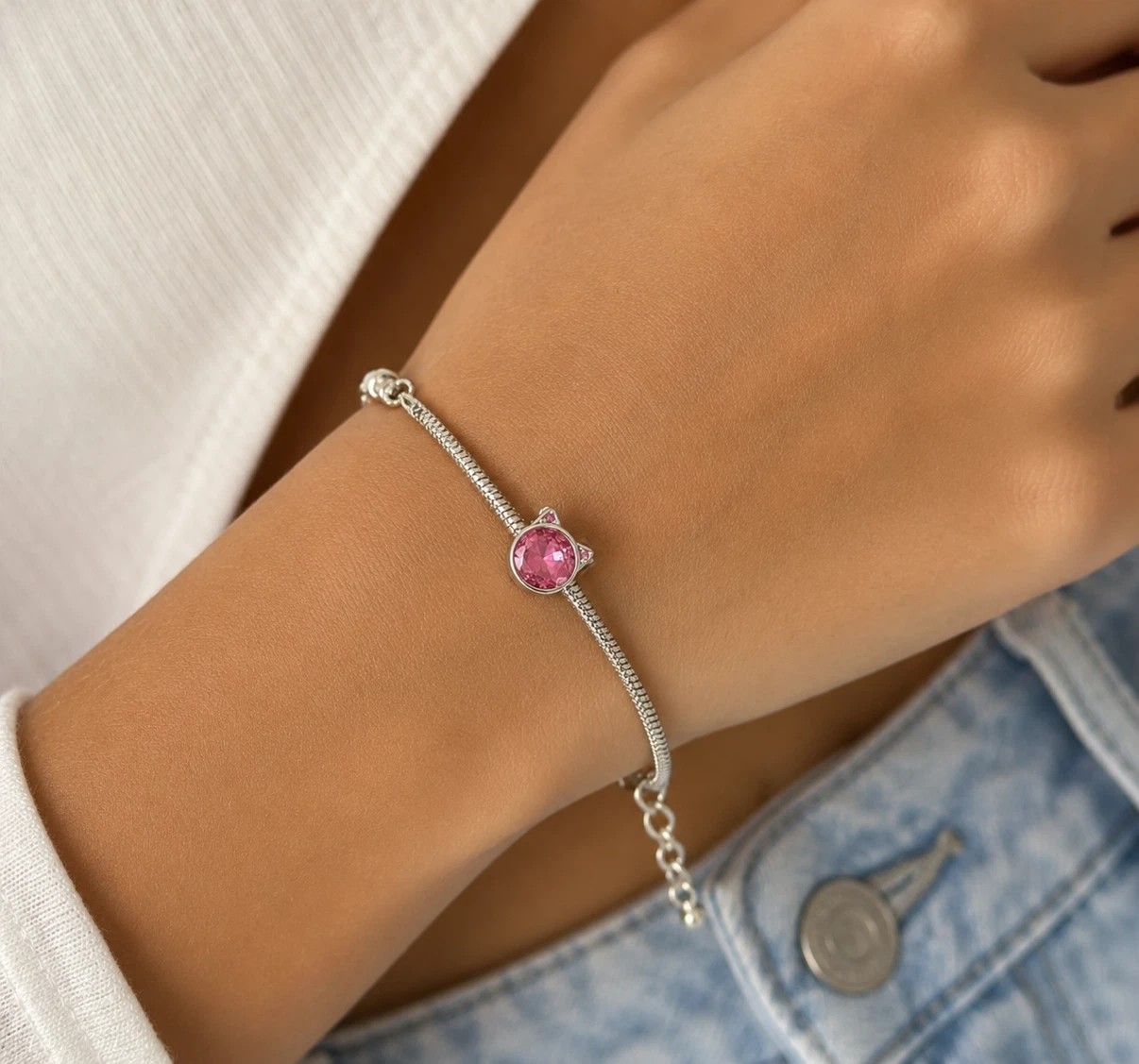 Stainless steel Charm Bracelet - Forever Friend - photo 3