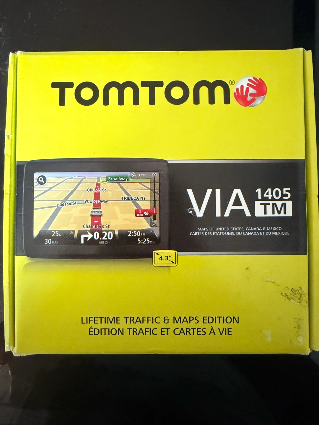TomTom VIA 1405TM GPS Navigator with Lifetime Maps & Traffic