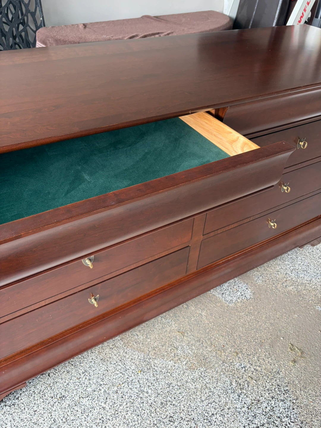 Solid Wood Bedroom Dresser Set - photo 3