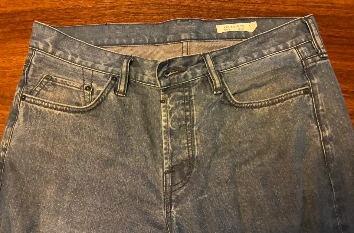 AllSaints Groats Pistol Men’s Jeans Size 30 East York All Saints - photo 2