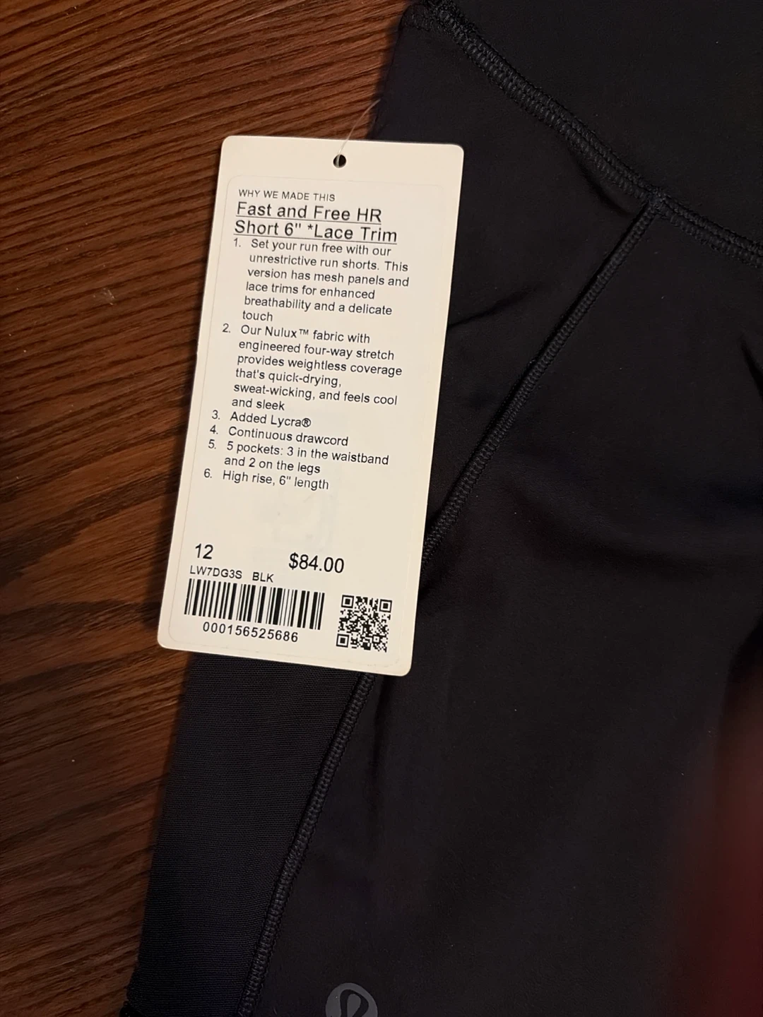 Lululemon Fast and Free High-Rise Short 6 Inch - photo 4