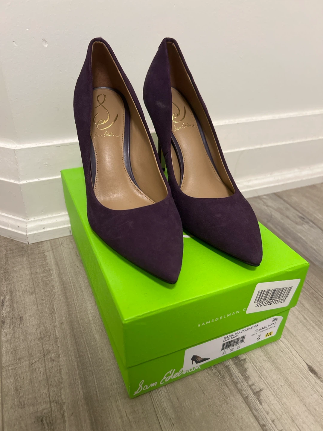 Sam Edelman Hazel Heels Purple (never worn)