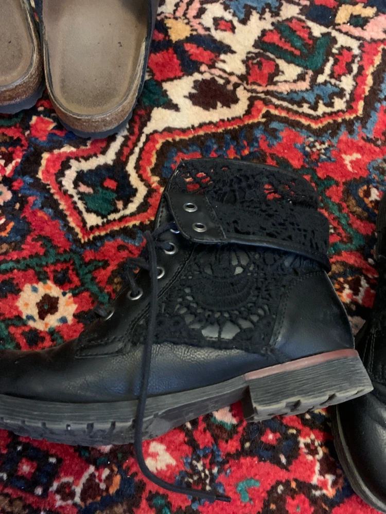 Rock & Candy by Zigi Black Lace Boots - photo 2