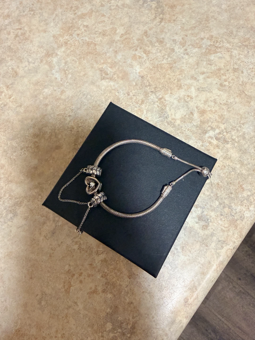 Pandora bracelet with Charms