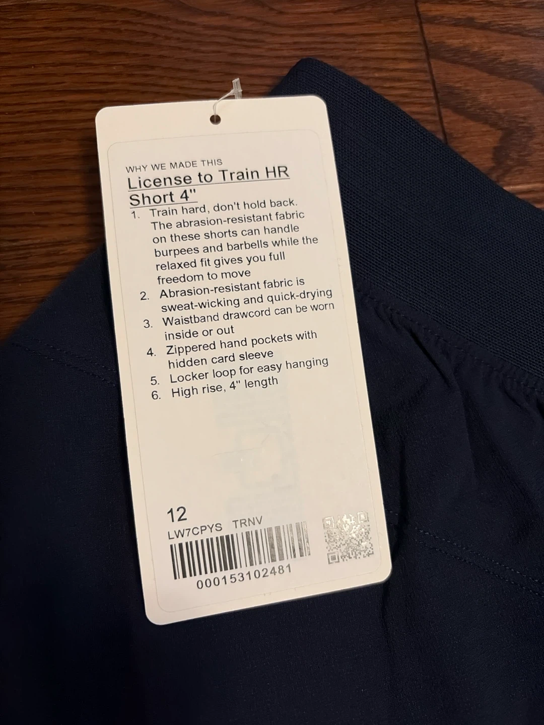 Lululemon License to Train HR Short 4" - photo 3