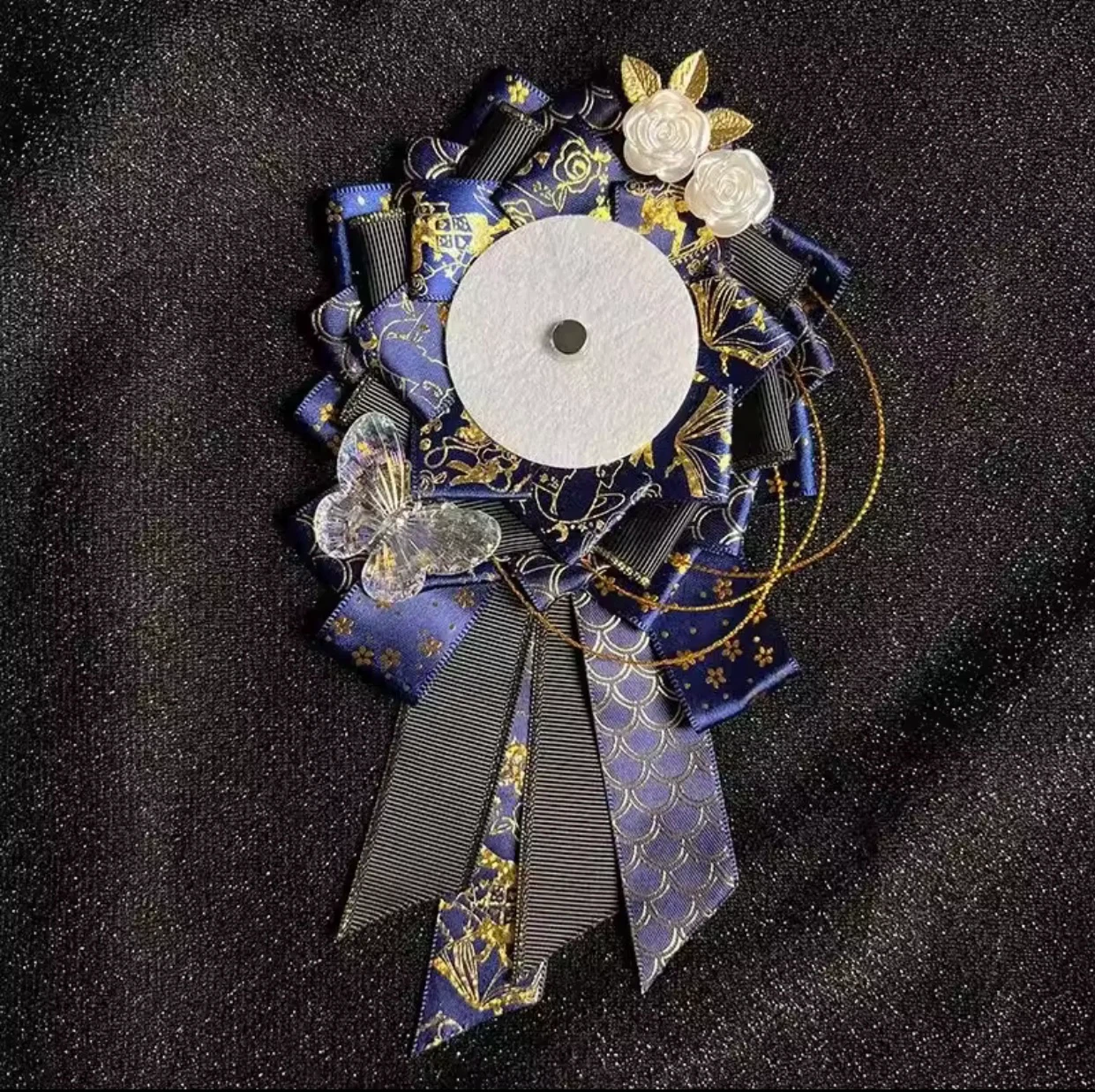 Decorative Ribbon Rosette Badge