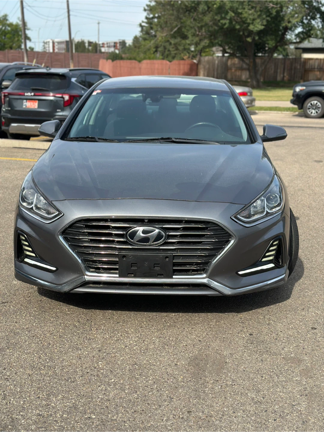 2018 Hyundai Sonata Grey Sedan SE