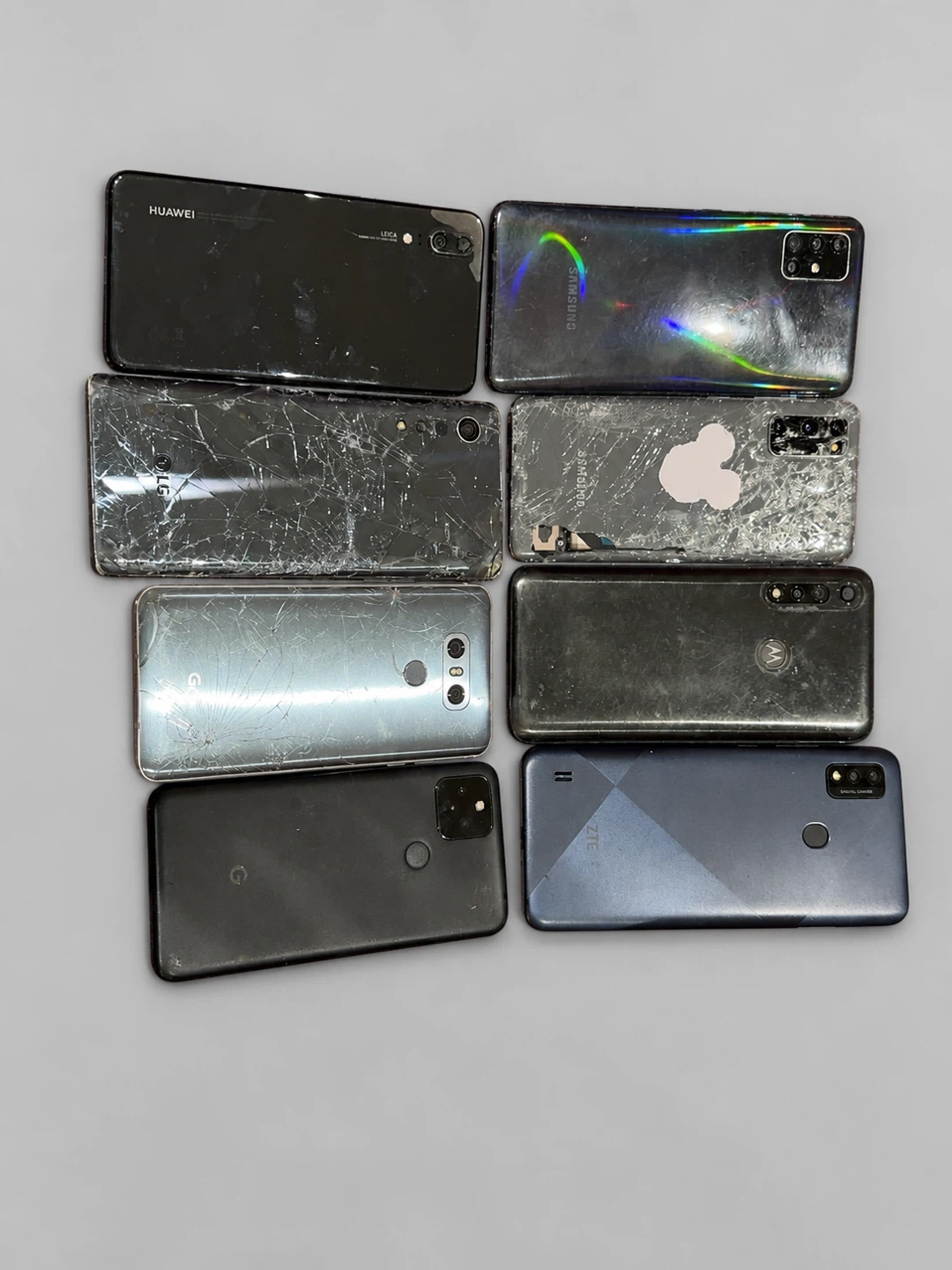 Lot of 16 Untested Smartphones – 8 iPhones & 8 Android Phones - photo 2