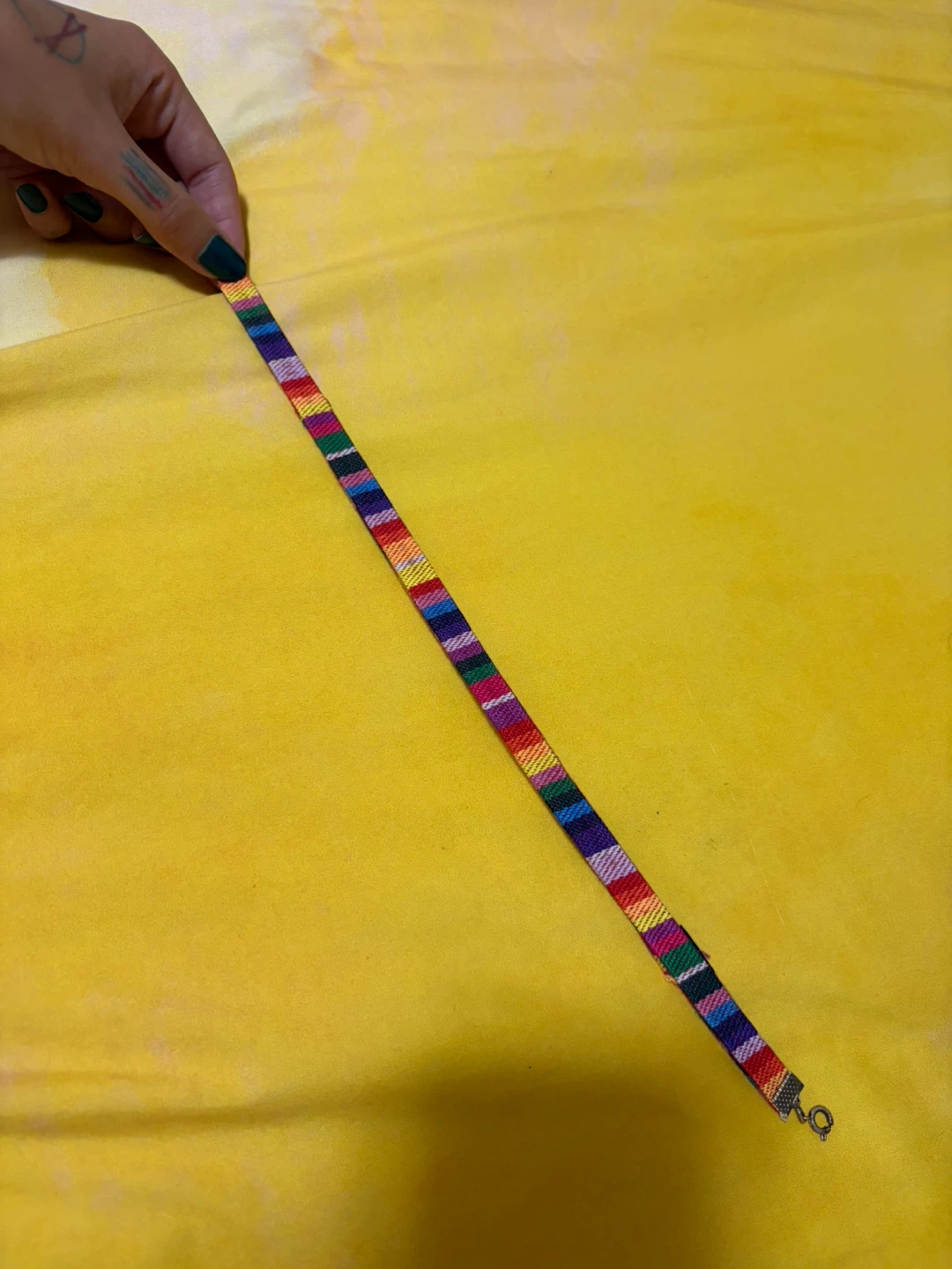 Rainbow choker - photo 3