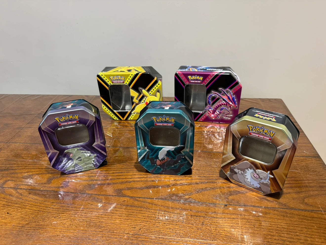 Pokemon Trading Card empty Tins - photo 3