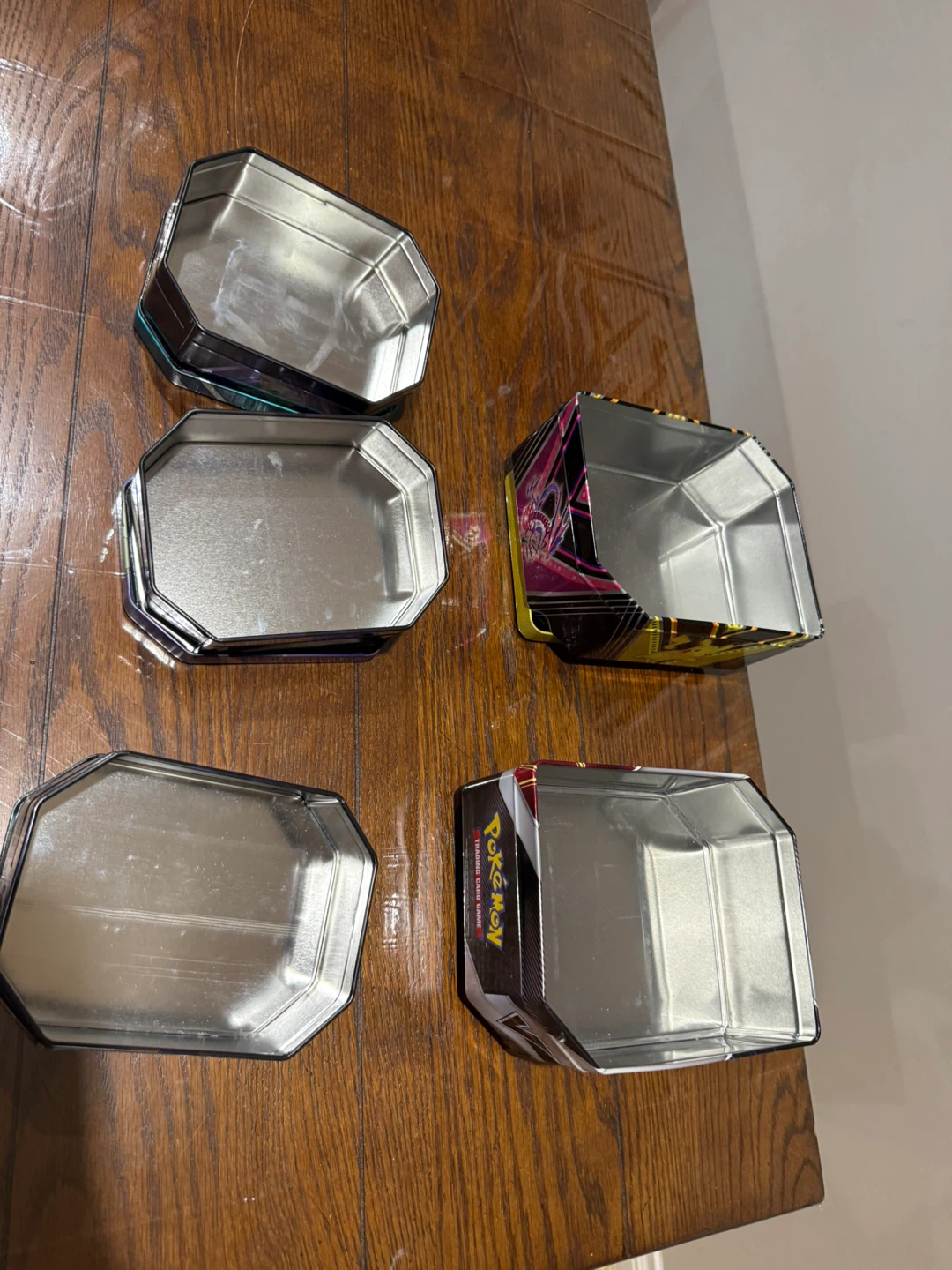 Pokemon Trading Card empty Tins - photo 4