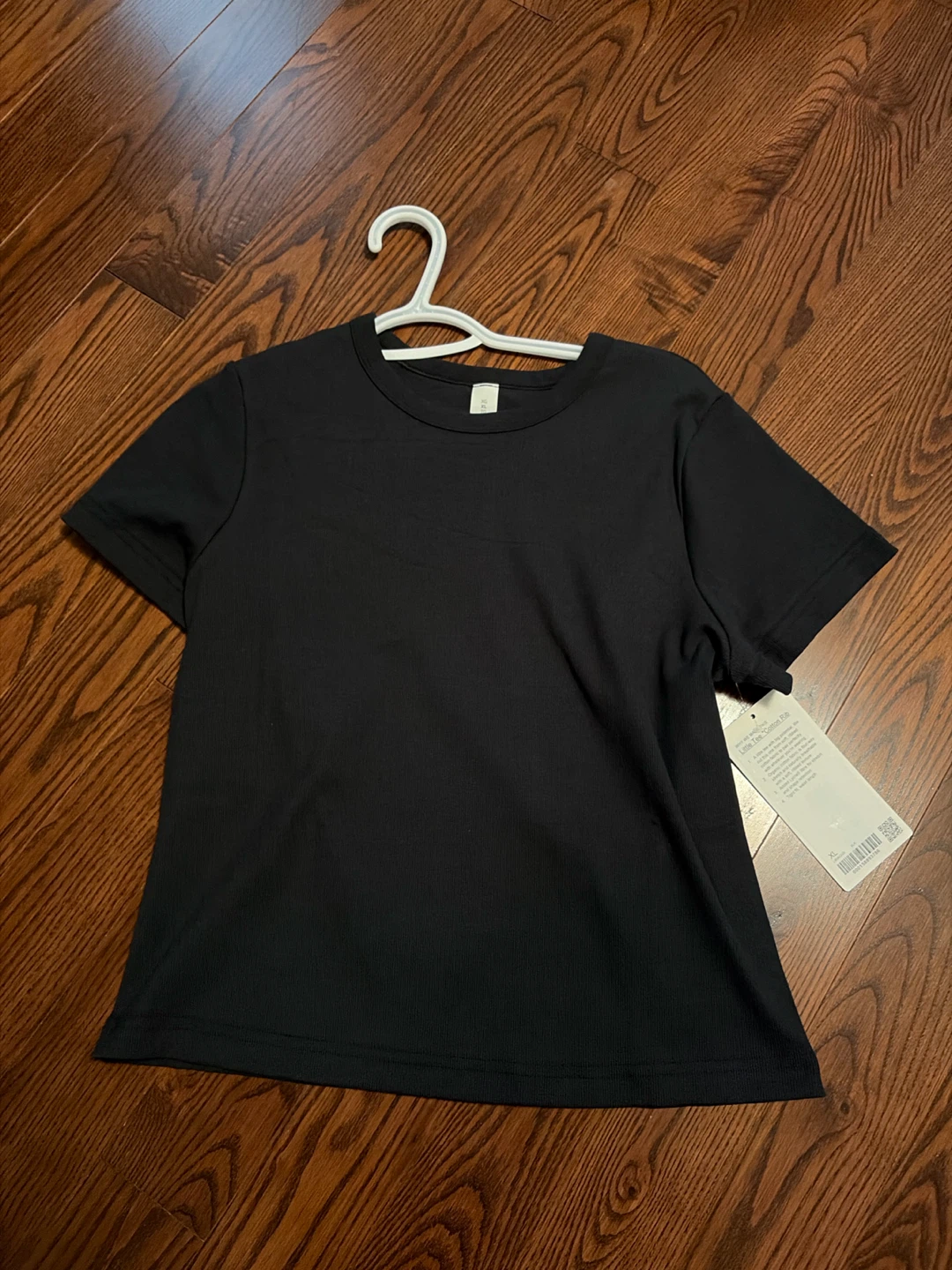 Lululemon Little Tee Cotton Rib Black