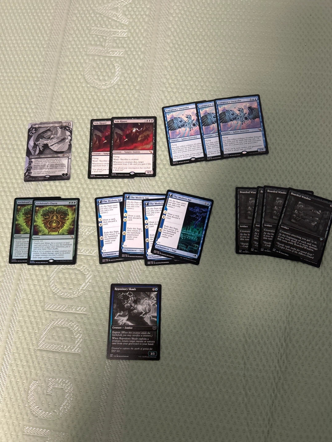 Wizard tower cards