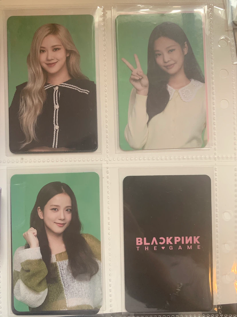 BLACKPINK THE GAME Photocards