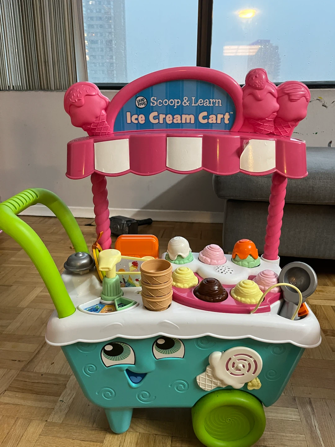 LeapFrog Scoop & Learn Ice Cream Cart