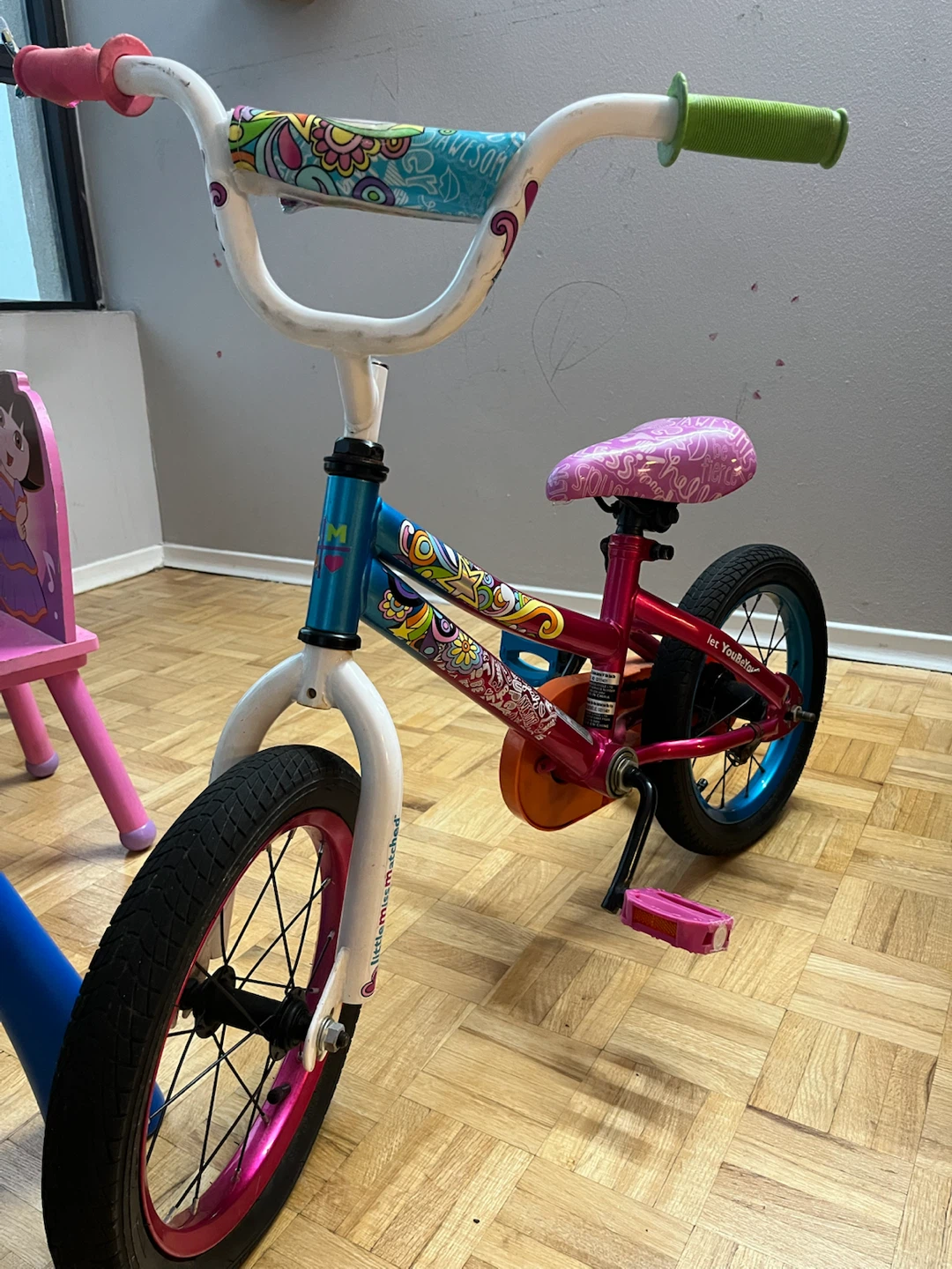 Little MissMatched 16-inch Kids Bicycle