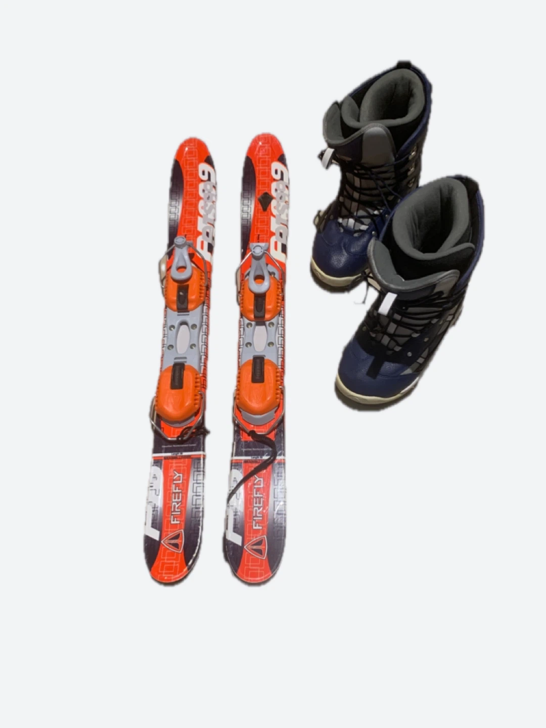 Firefly Skis and Boots (size 9 & 10)