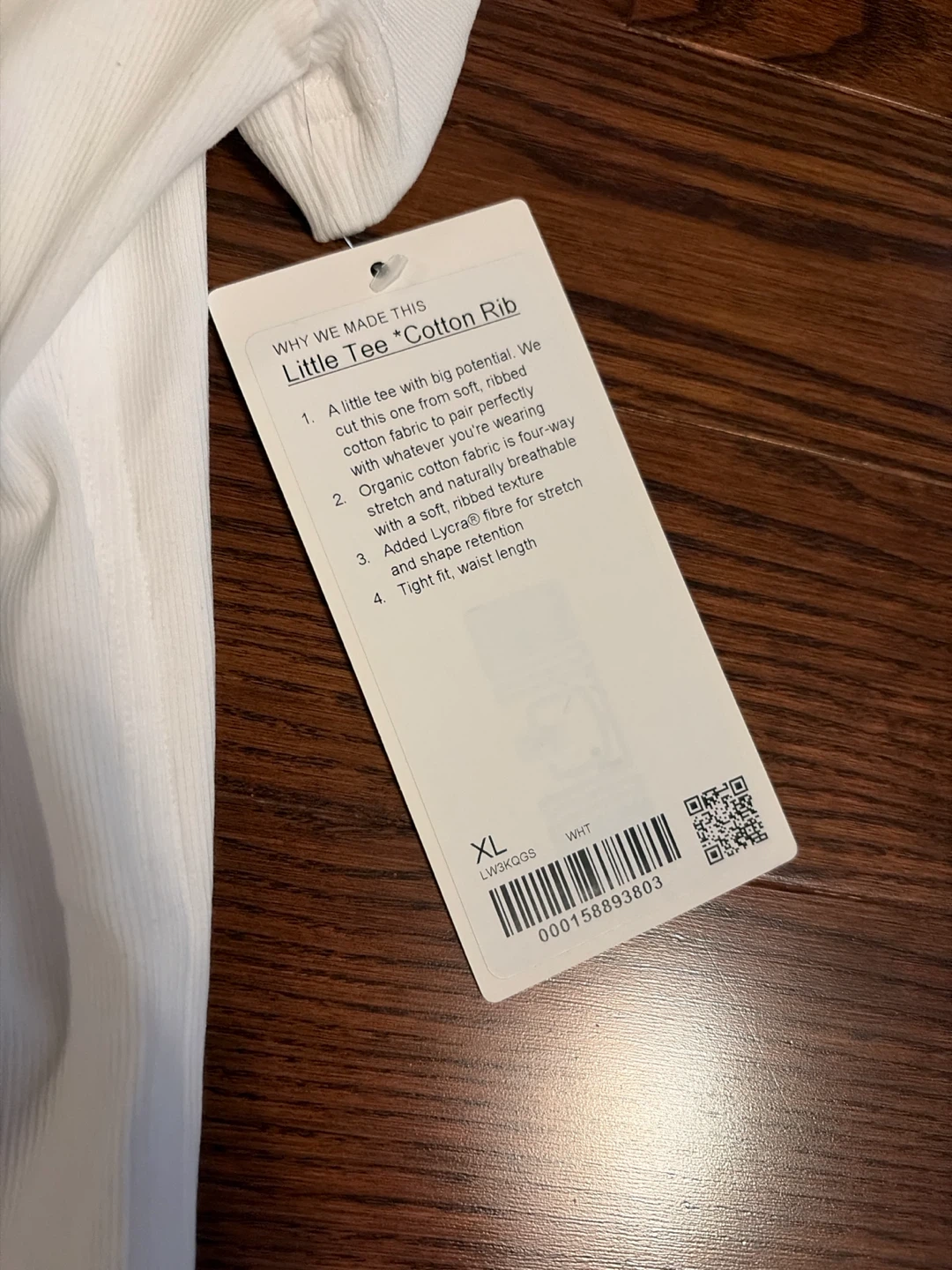 Lululemon Little Tee *Cotton Rib Size XL - photo 3