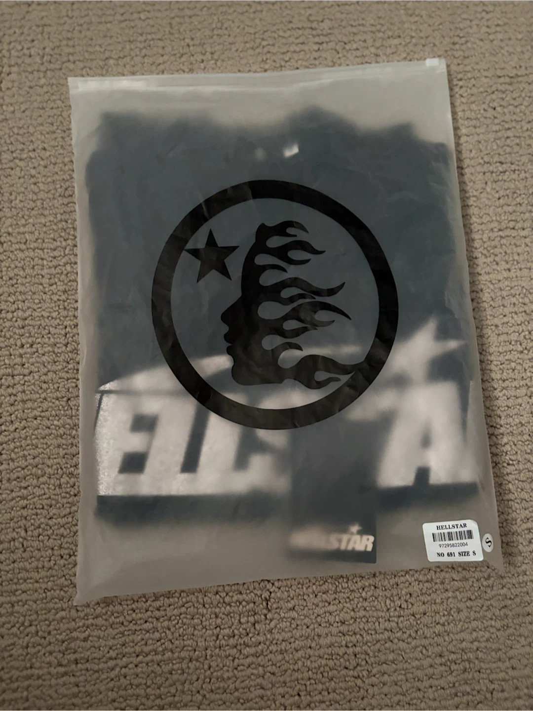 Hellstar T-Shirt Black Size S