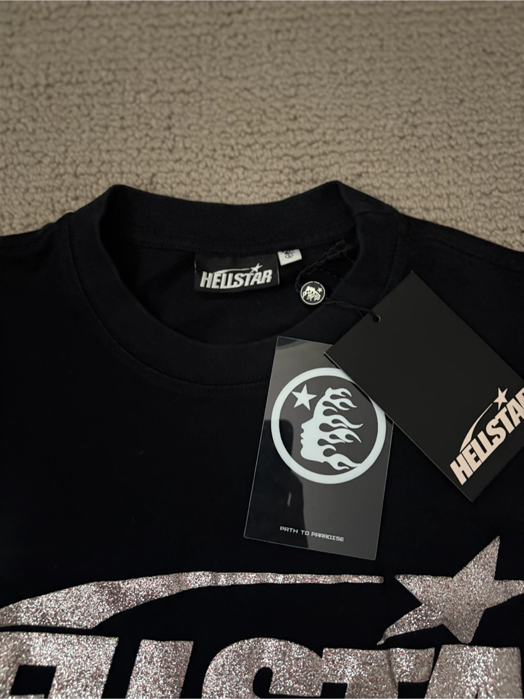 Hellstar T-Shirt Black Size S - photo 3