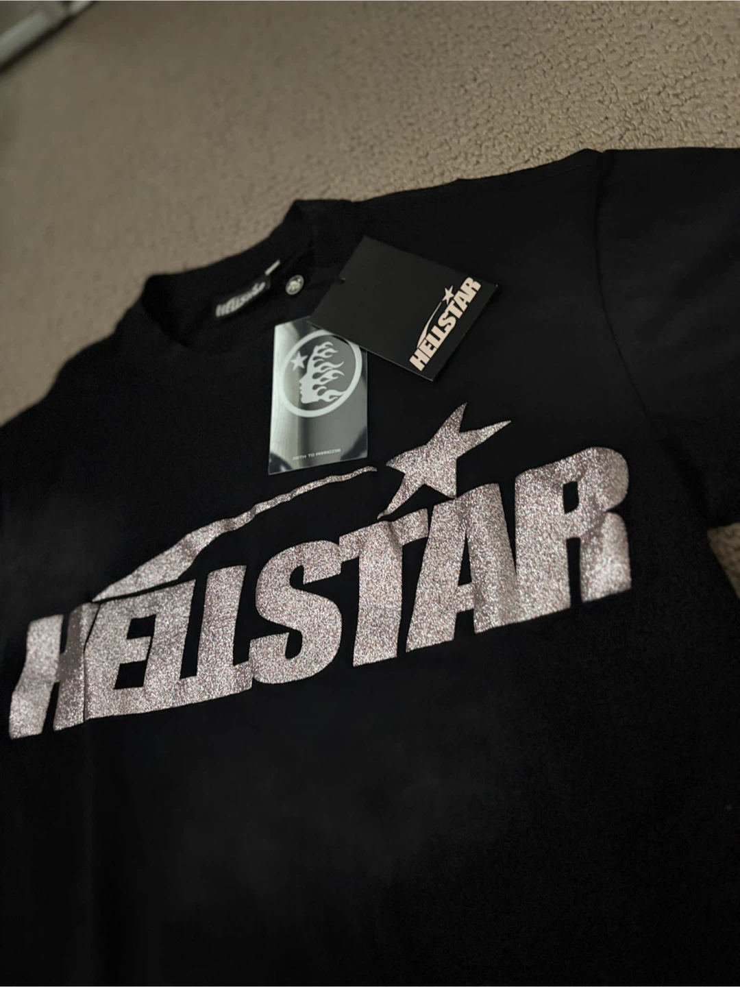 Hellstar T-Shirt Black Size S - photo 4