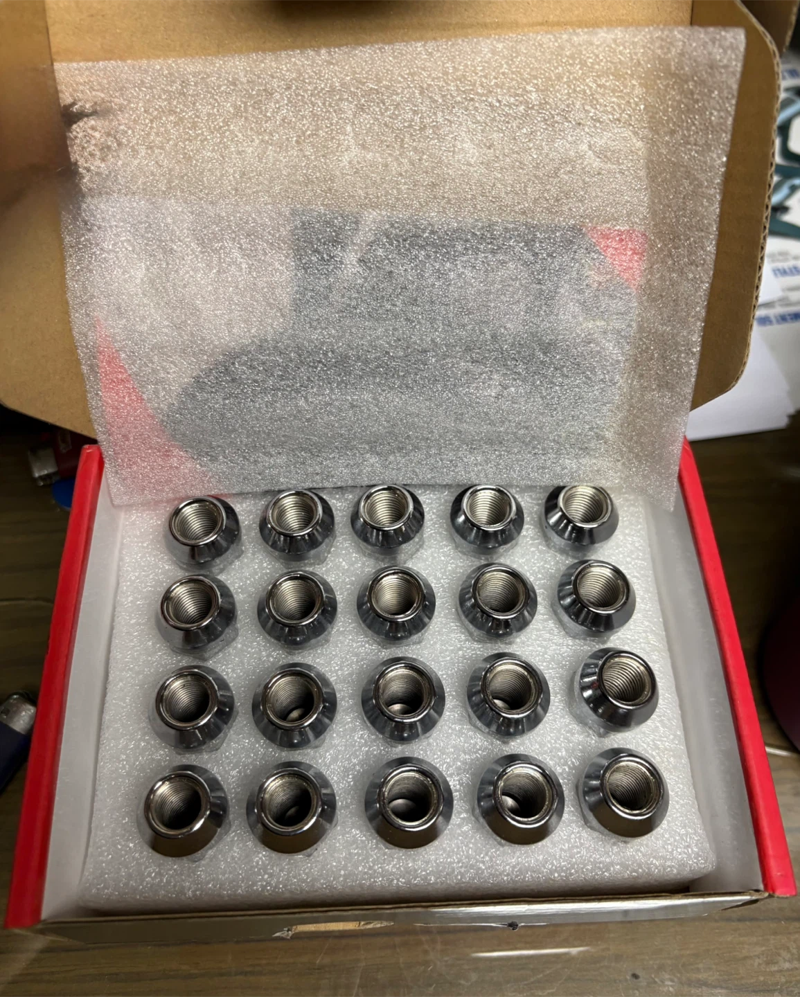 Sposuit M12x1.5 Lug Nuts (20 Pcs) - Chrome Dodge - photo 2