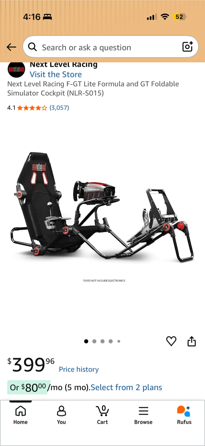 Next Level FGT Lite racing cockpit - photo 2