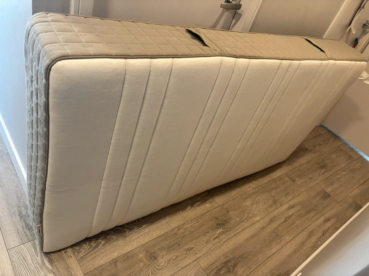 HAUGESUND spring mattress - Twin, Firm/Dark Beige - photo 2
