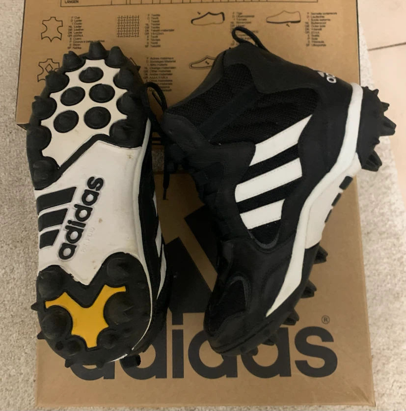 Men’s Adidas High-Top Sneakers Size 8.5 - photo 5
