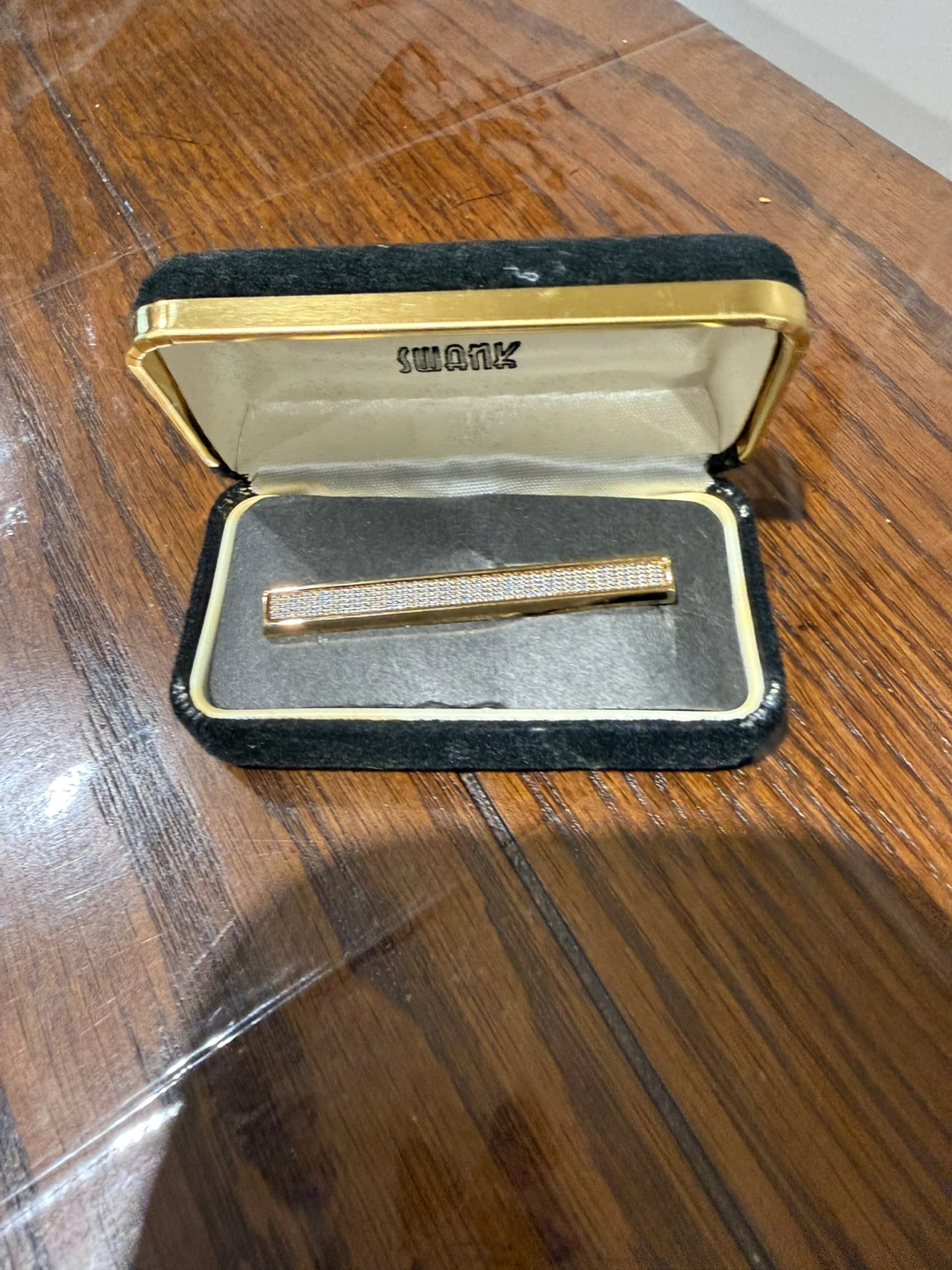 Vintage Swank Tie Clip in Original Box