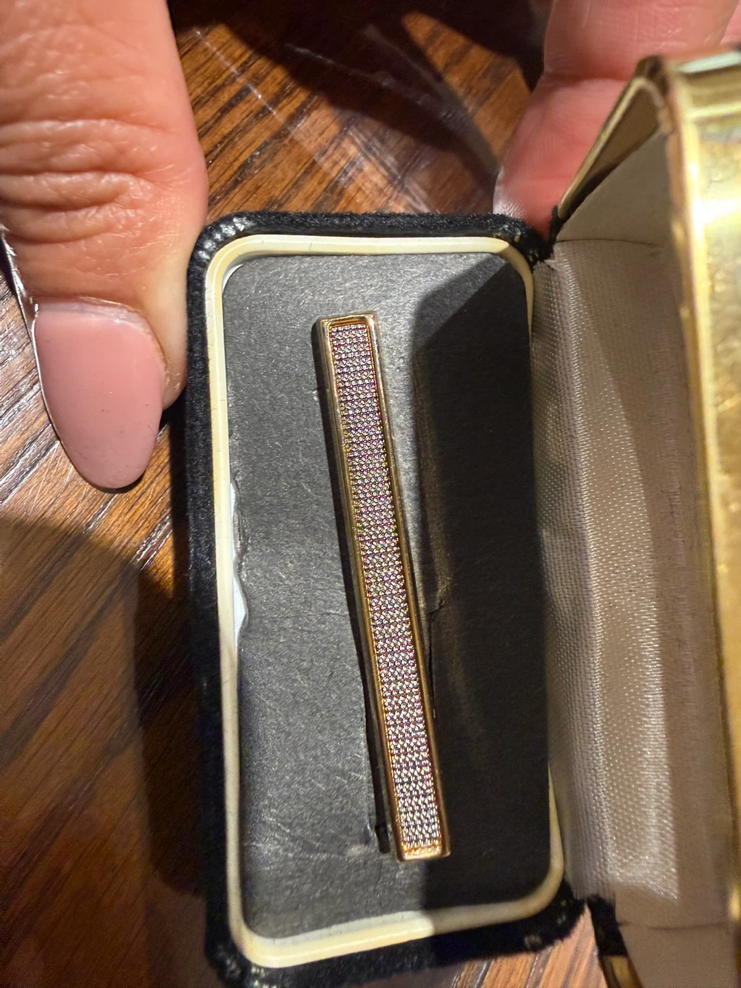 Vintage Swank Tie Clip in Original Box - photo 2