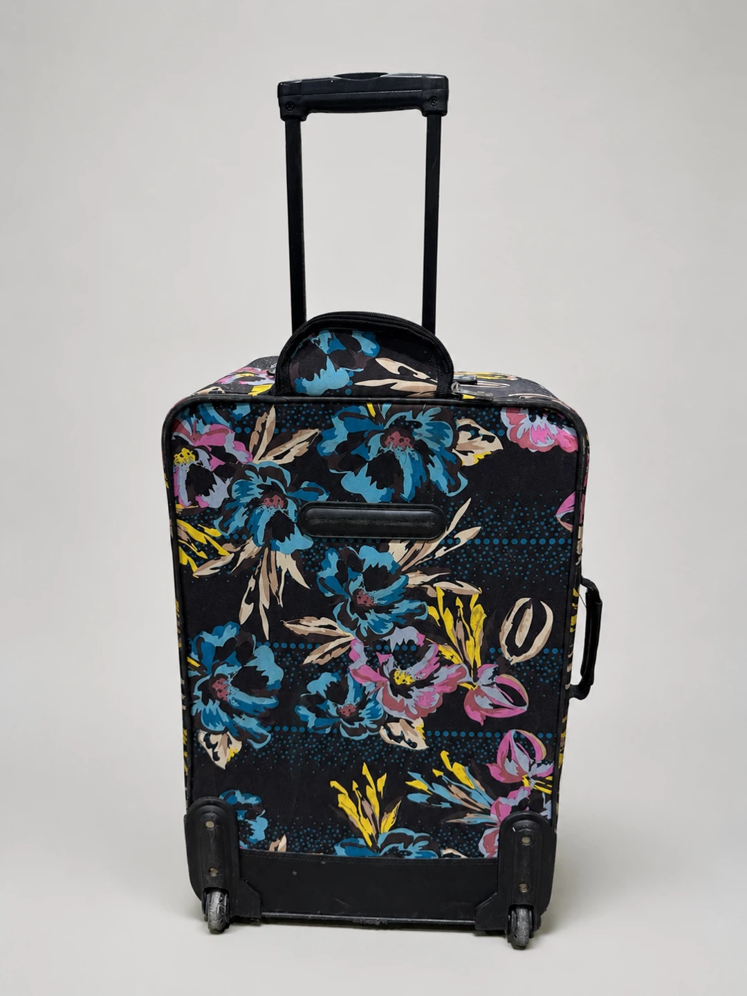 Large Tracker Rolling Suitcase – Floral Design - photo 2