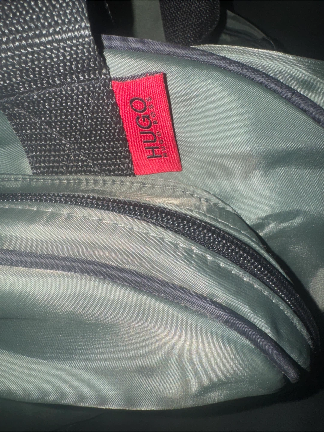 HUGO BOSS Olive Green Duffle Bag - photo 2