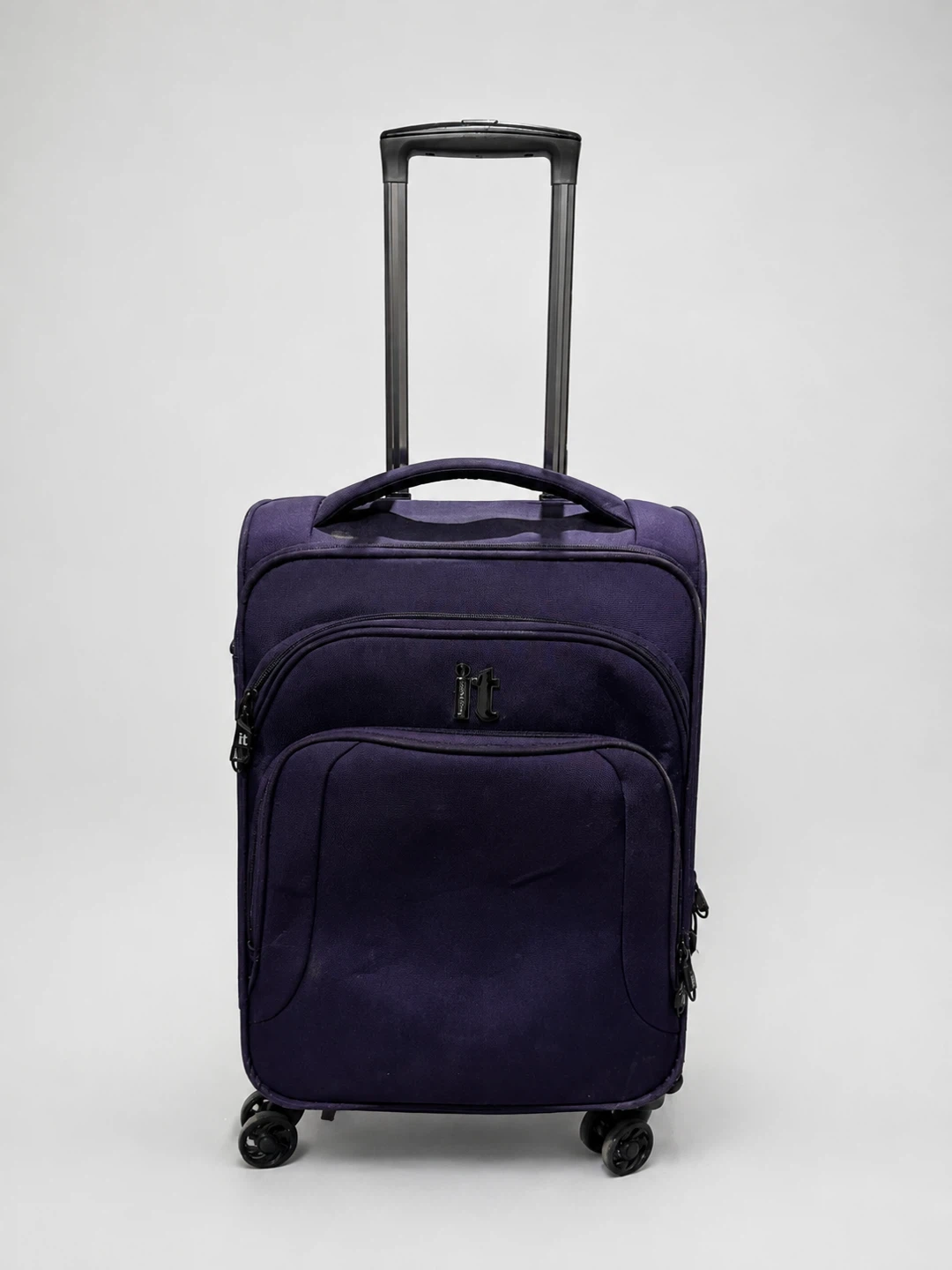 Purple IT Luggage Softside Spinner Suitcase