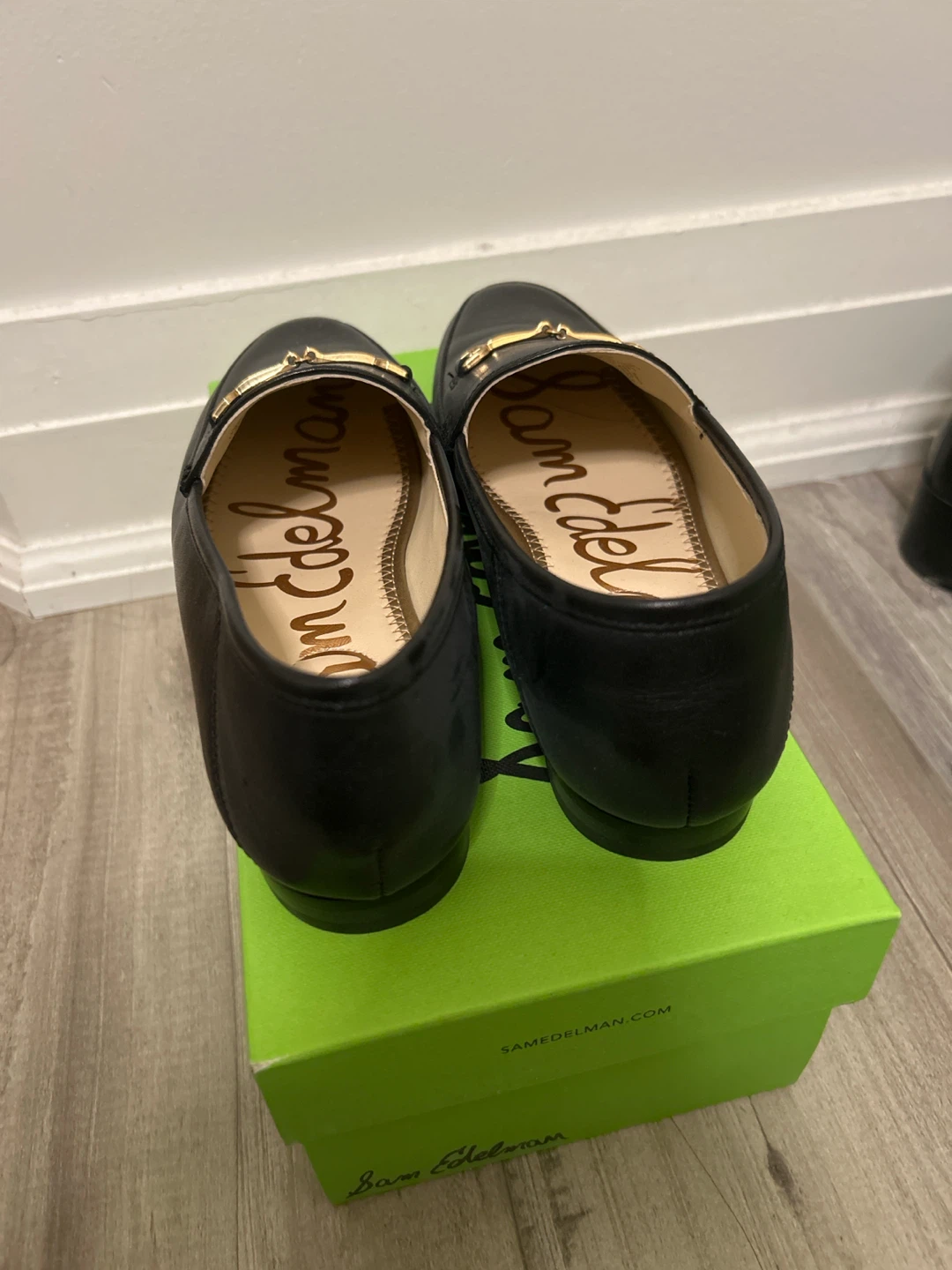 Sam Edelman Loraine Loafers Black Leather Size 6 - photo 3