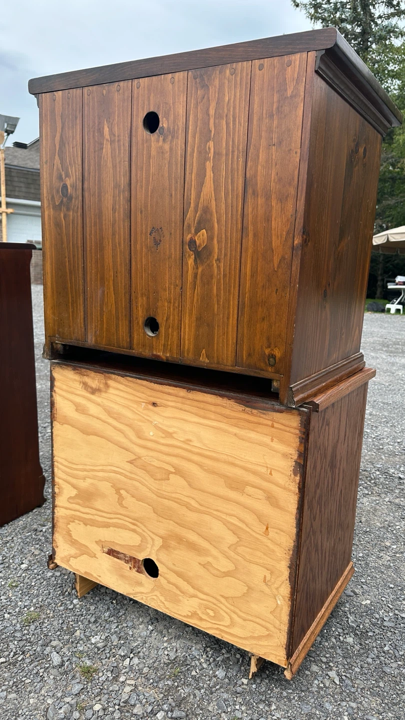 Vintage Rustic Solid Wood Storage Cabinets (CAN DELIVER) - photo 4