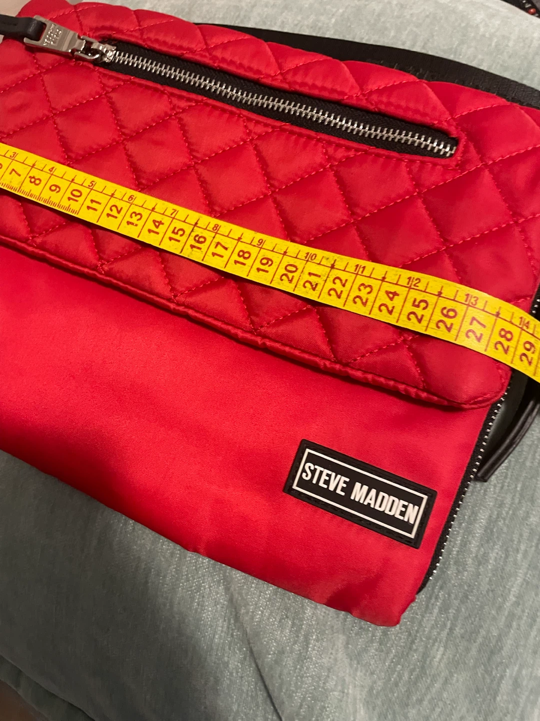Steve Madden Quilted Red Crossbody Bag - photo 2