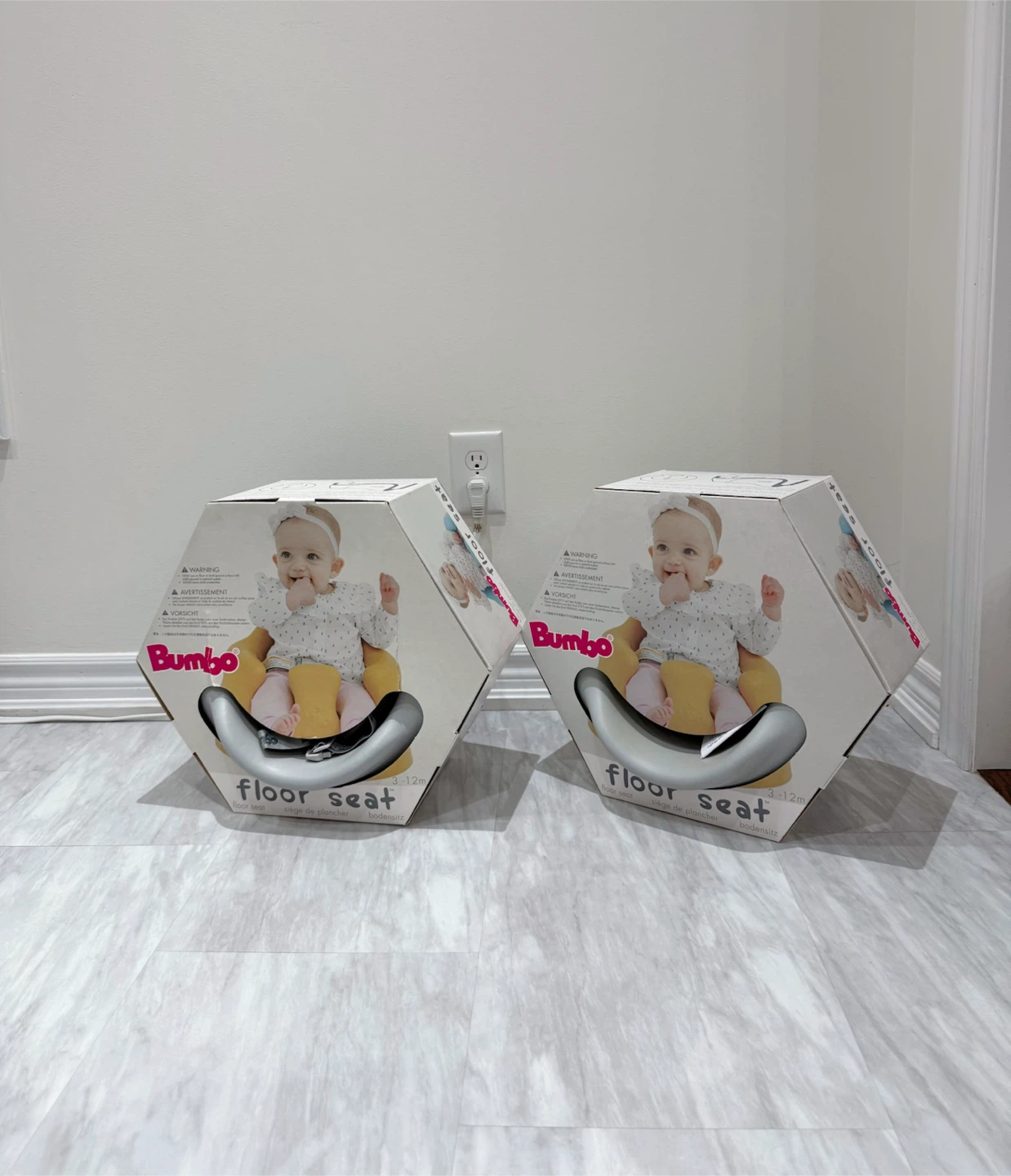 Two Bumbo Floor Seats - photo 4