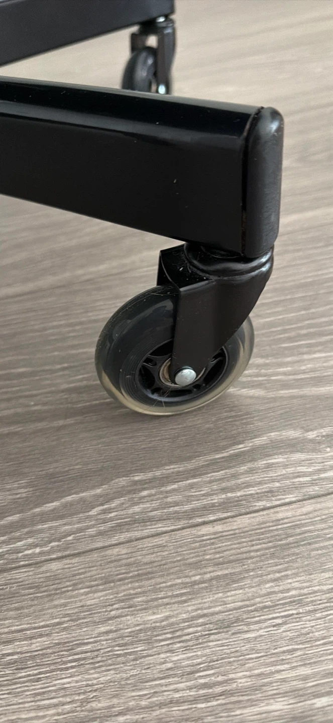Black Office Chair - anti scratch casters - photo 3