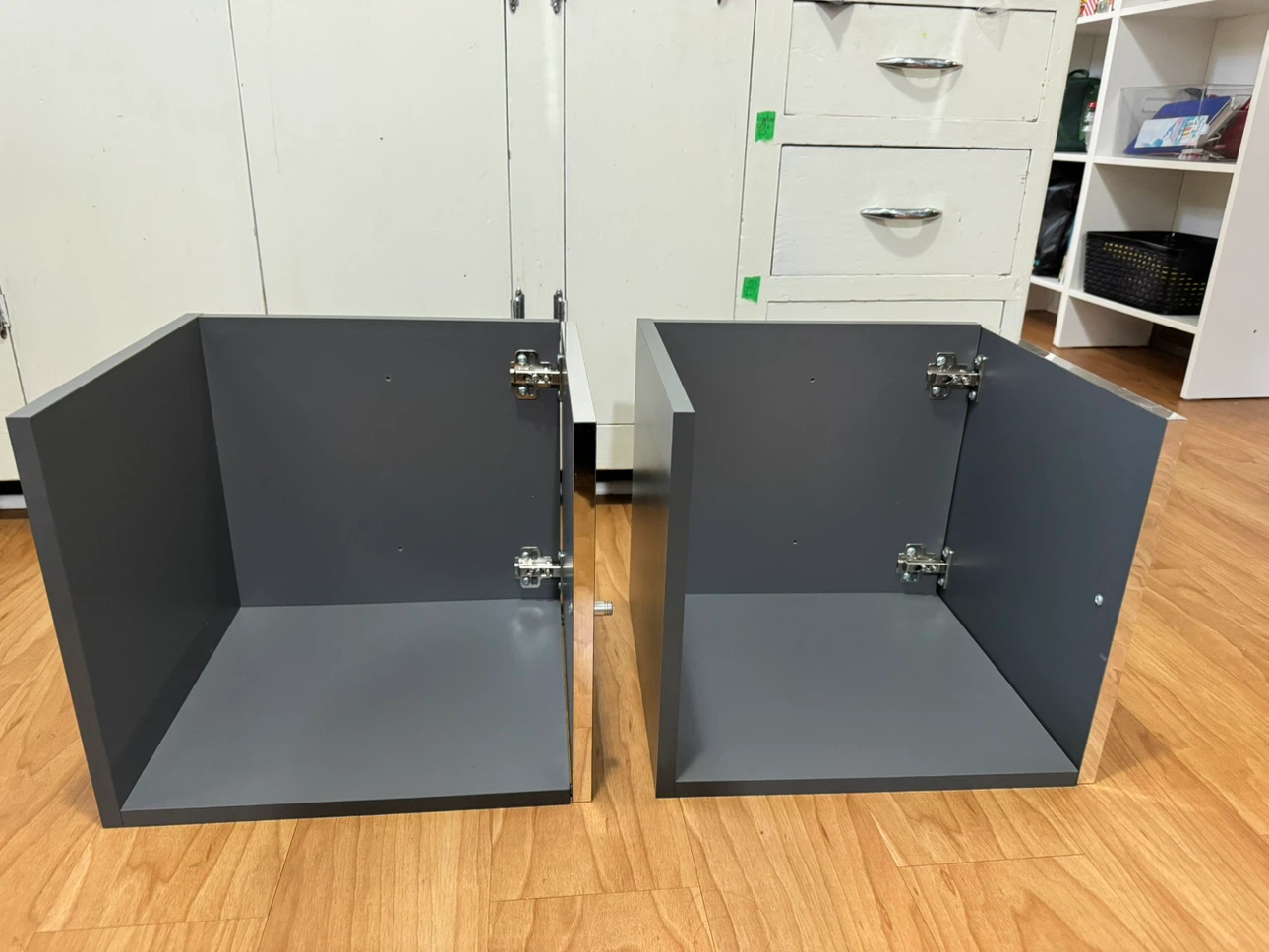 IKEA EXPEDIT shelf insert - mirrored - photo 3