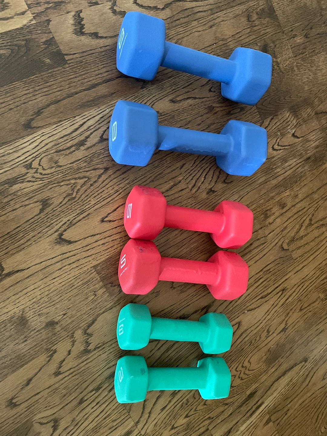 ProForm Dumbbells - 8lb, 5lb, 3lb pairs - photo 2