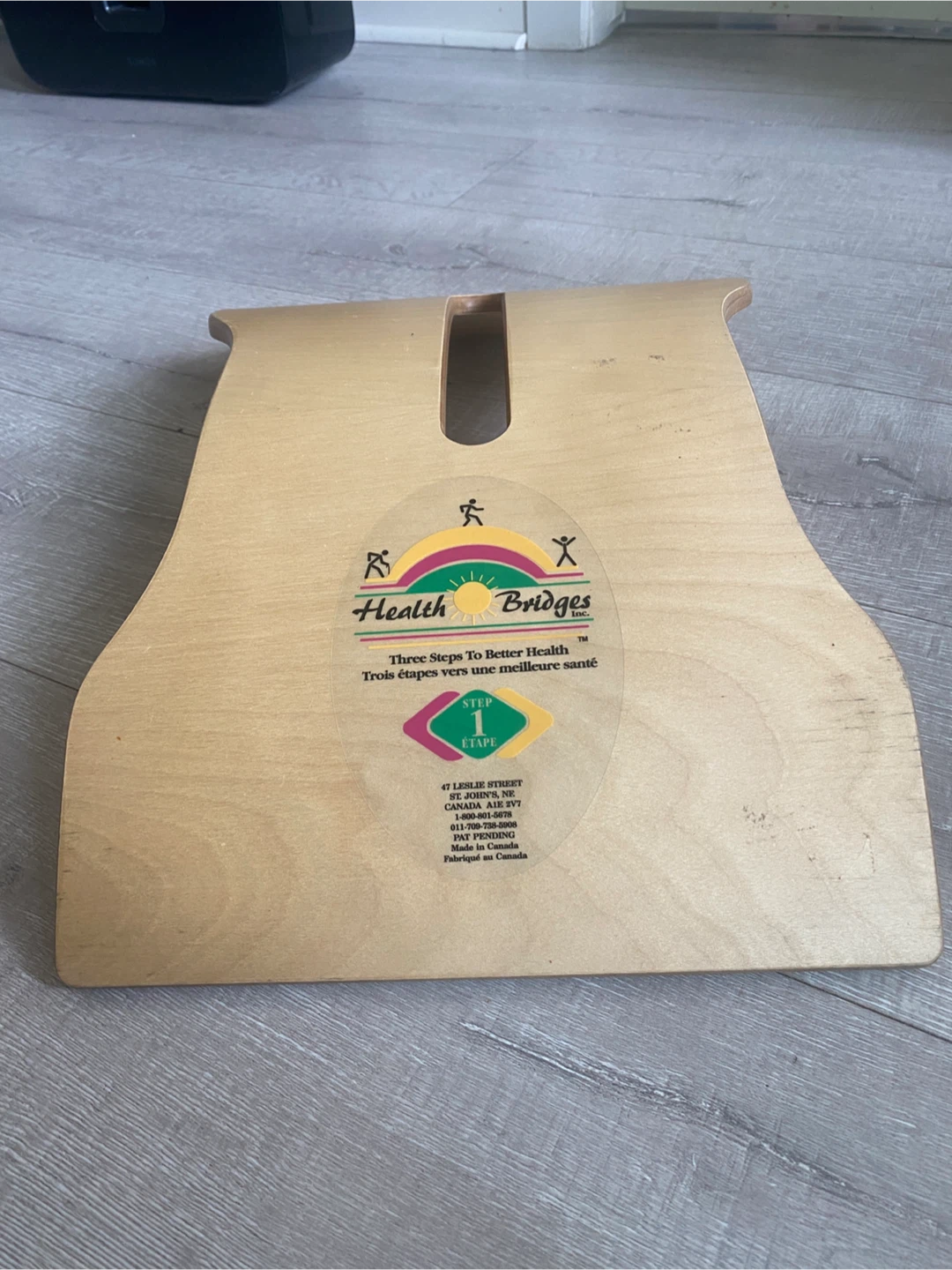 Health Bridges Wooden Footrest