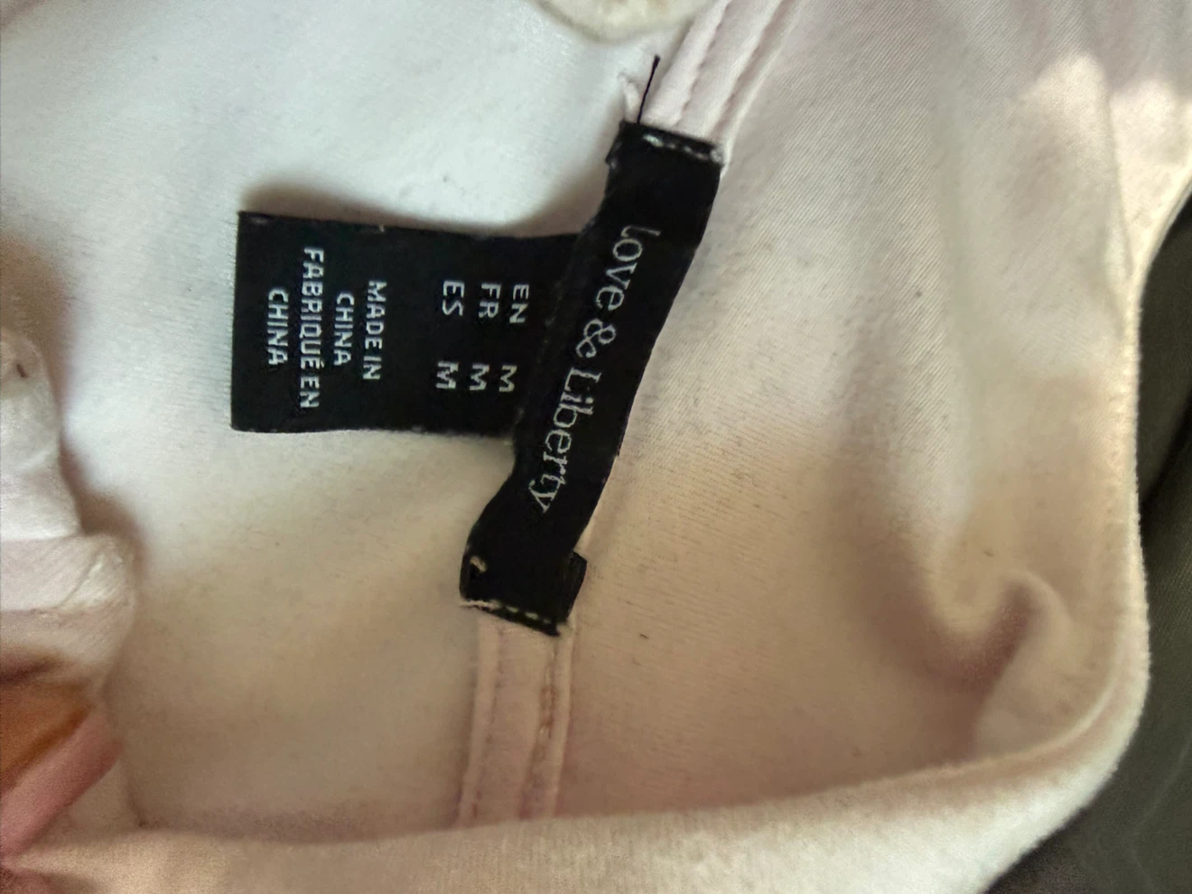 Love & Liberty Light Pink Zip-Up Jacket - photo 2