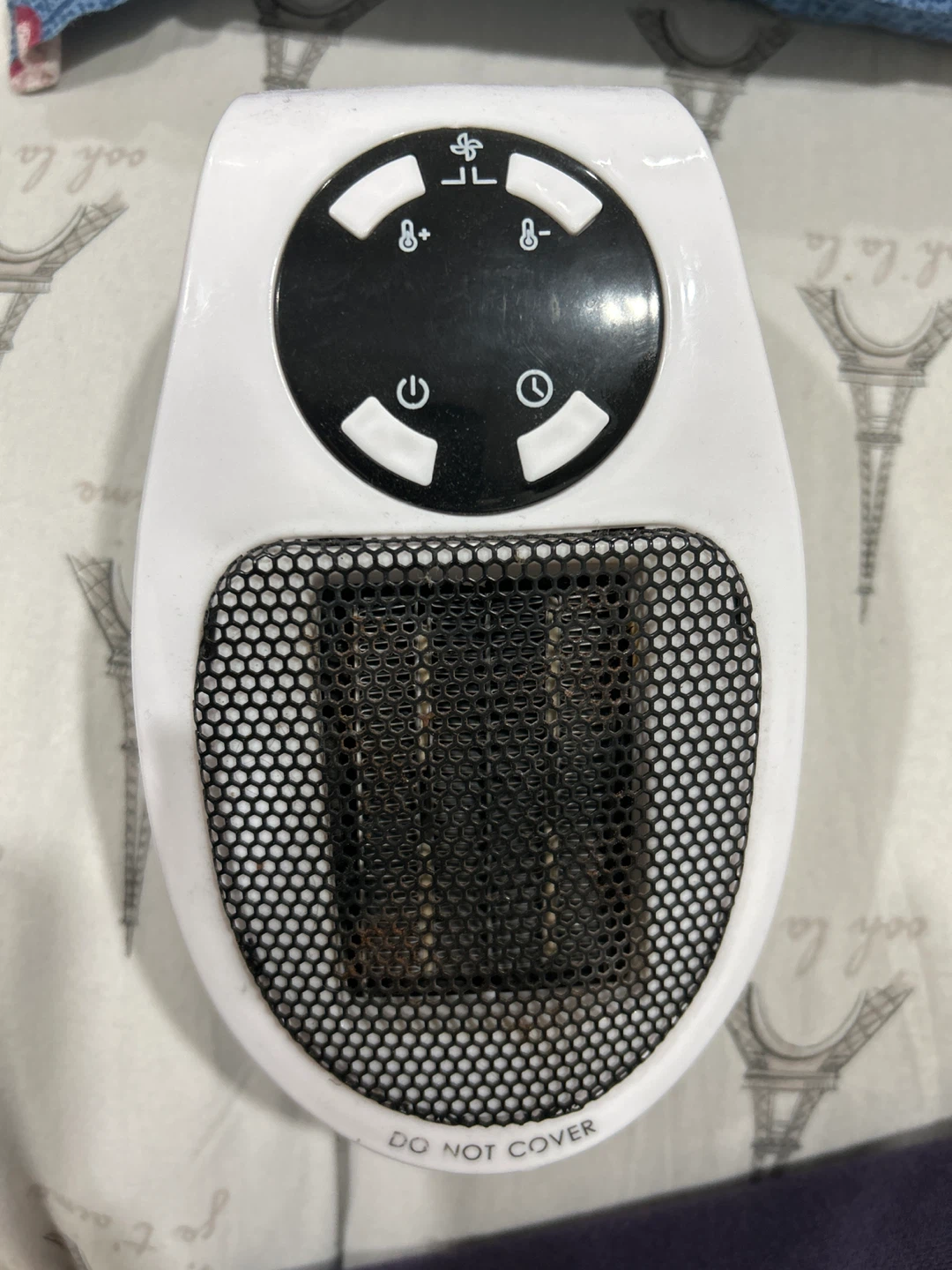 Compact Wall-Outlet Electric Space Heater