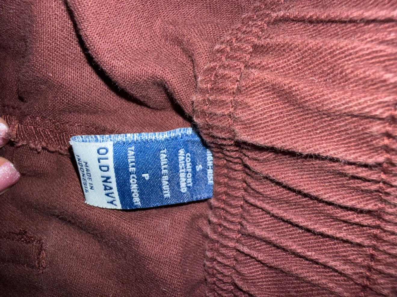 Old Navy High-Rise Comfort Waistband Pants Size P - photo 2