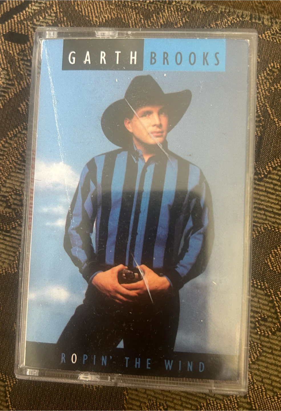 Garth Brooks Ropin' The Wind Cassette Tape