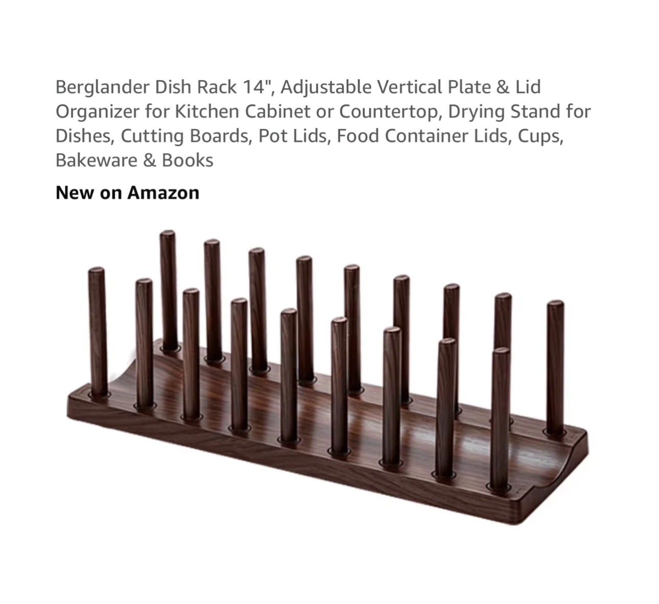 Brand new Dish Rack 14"